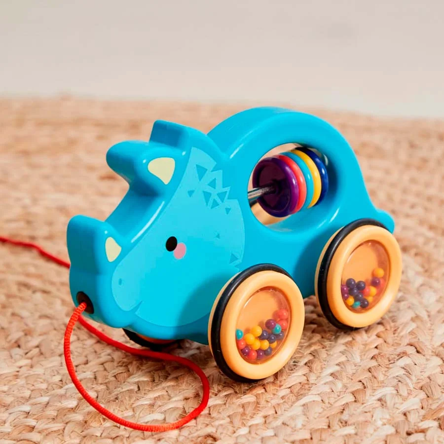 SBP triceratops på hjul