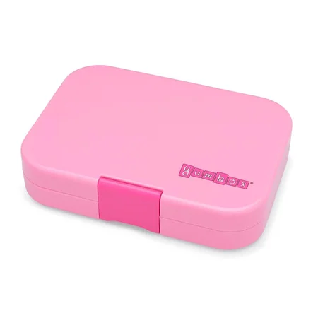 Yumbox Panino madkasse m. 4 rum, Power Pink - Rainbow tray