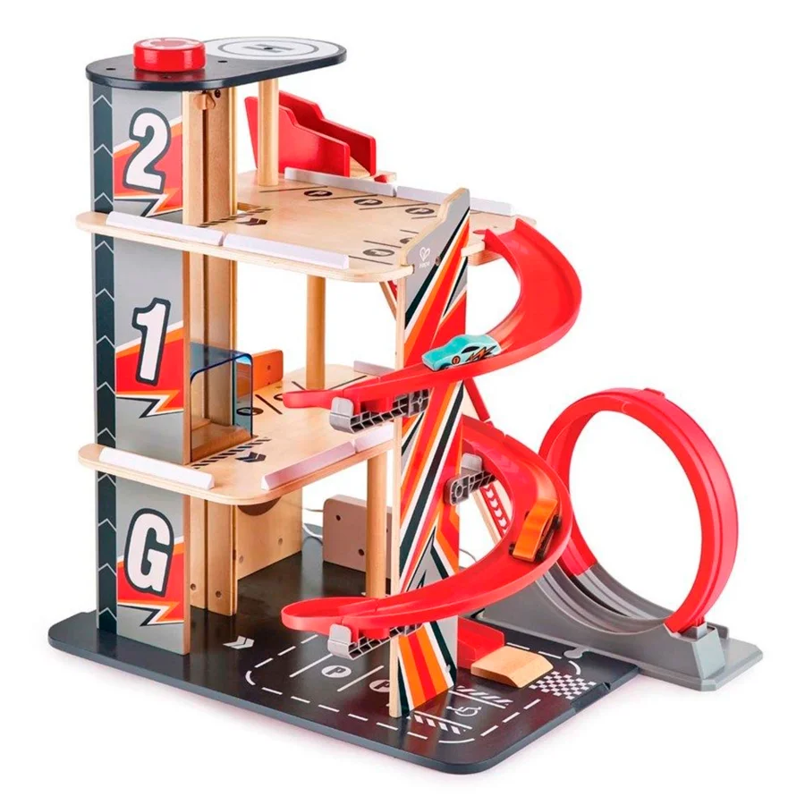 Hape Gearhead Stunt Garage