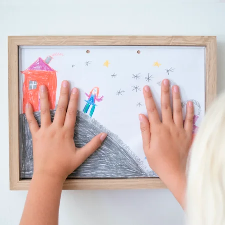 RAM'N Eg med klar akryl liste