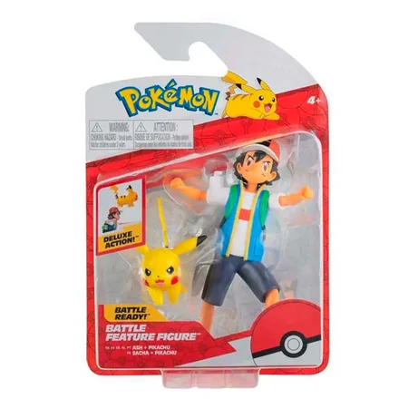 Pokemon battle figur, Ash og Pikachu
