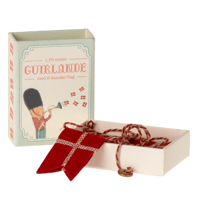 Maileg Dannebro flagguirlande