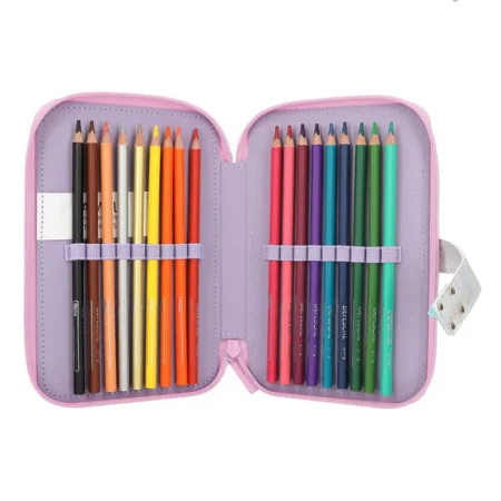 Topmodel dobbelt penalhus med kode og lys, mermaid