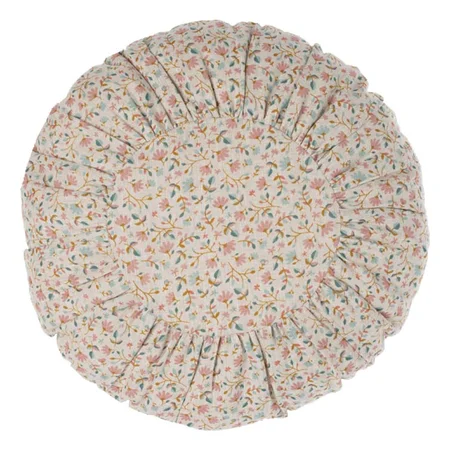 Maileg rund pude, large - Blomster