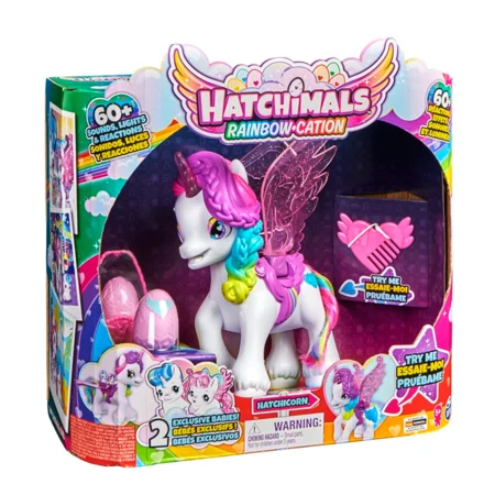 Hatchimals Hatchicorn med bevægelige vinger, lys og lyde