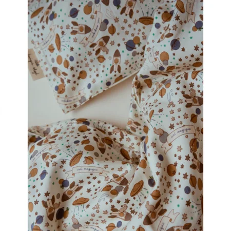 Konges Sløjd Voksen sengetøj, Ciel Magique Bleu