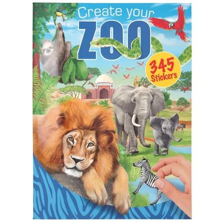 Create your Zoo Aktivitetsbog m/stickers