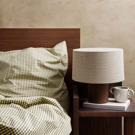 Ferm Living voksen sengetøj, Lemon/Olive