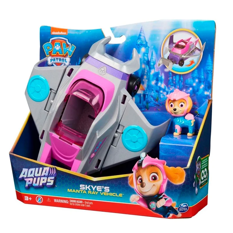 Paw Patrol Skye og djævlerokke køretøj