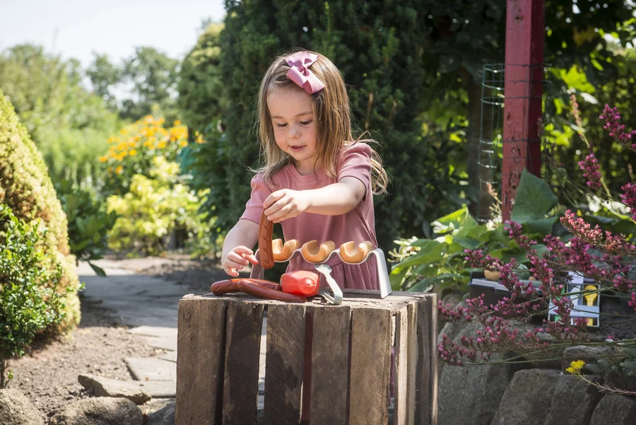 Dantoy Green Garden hotdog set