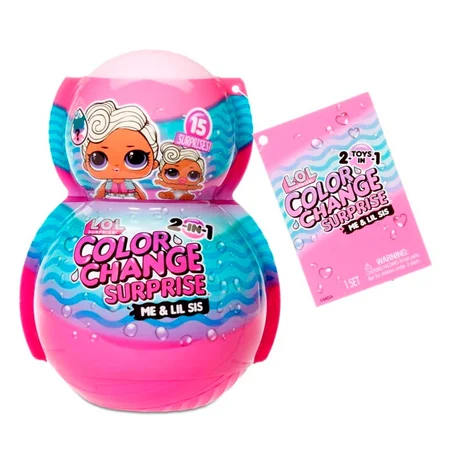 L.O.L. Surprise Color Change dukke m.Lil Sis