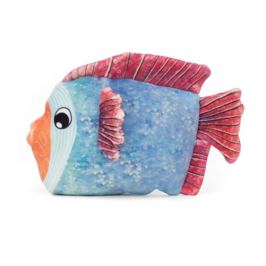 Jellycat Fishiful Blå, 13 cm