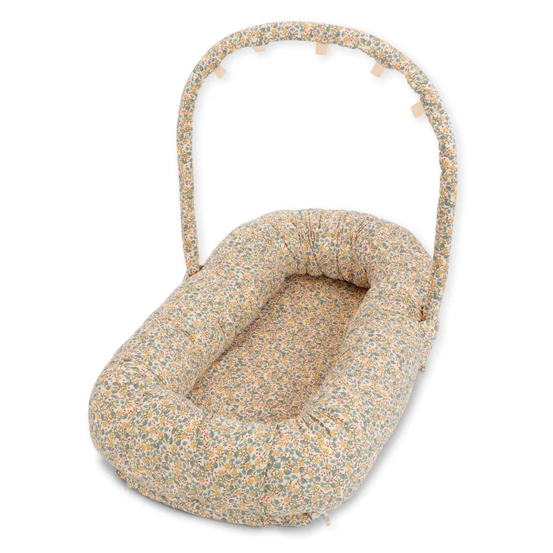 Konges Sløjd babynest m.bøjle, Jardin de Fleurs