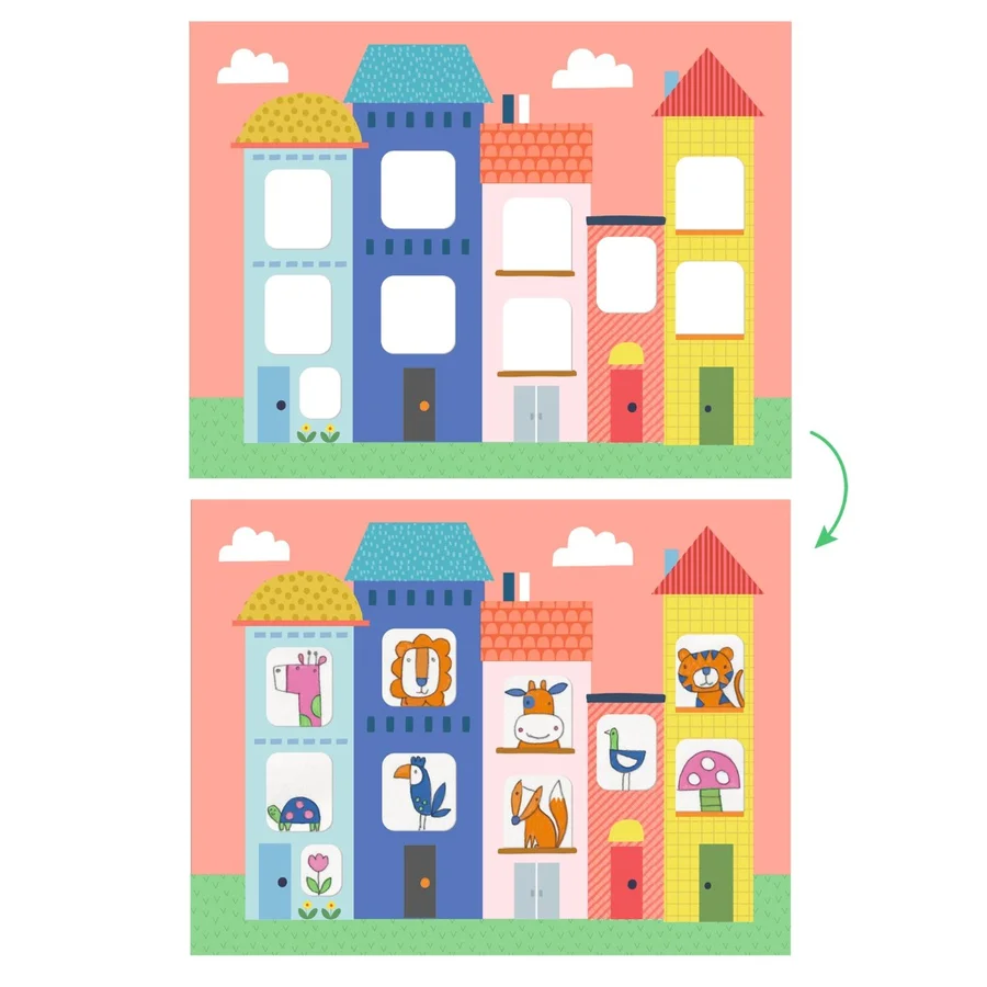 Djeco Kreativ tegning, Tegn efter er en kunst