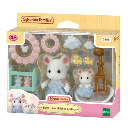 Sylvanian Families Badetid og Bobler, Søskende