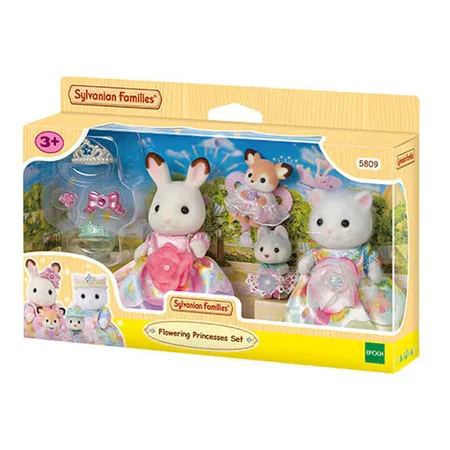 Sylvanian Blomstrende Prinsessesæt, 4 Figurer