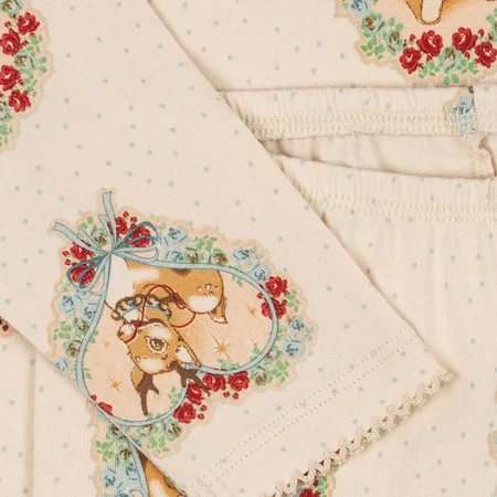 Konges Sløjd Basic Pyjama-Set, Deer Diary