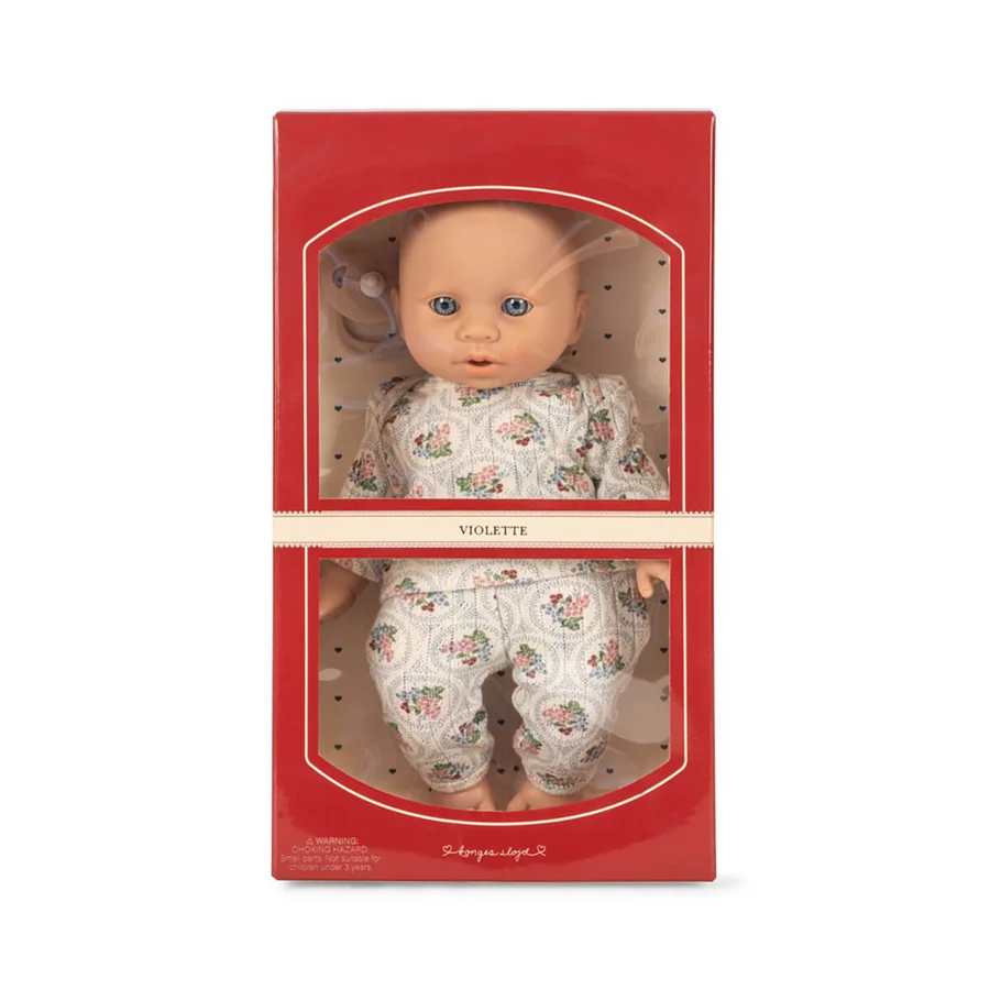 Konges Sløjd Violette Baby Puppe, Verona Blues