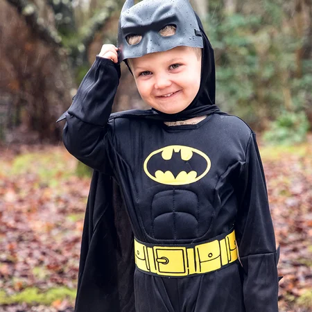 Ciao Srl deluxe Batman udklædning med muskler
