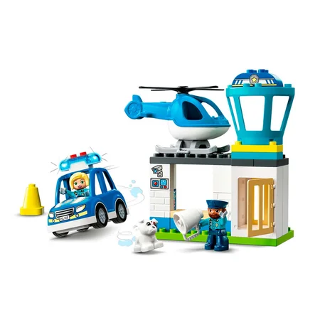 LEGO DUPLO Polizeistation und Helikopter