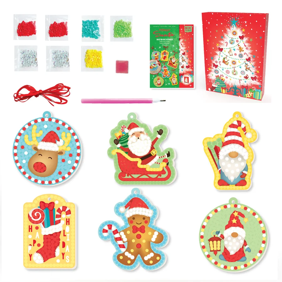 Box Candiy Diamond Geschenkkarten, totally santa