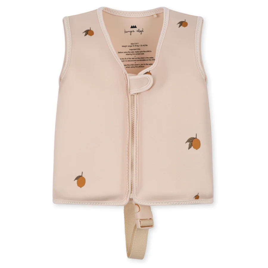 Konges Sløjd Neopren Svømme vest, lemon