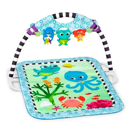 Baby Einstein legemåtte med aftagelig legetøjsranke