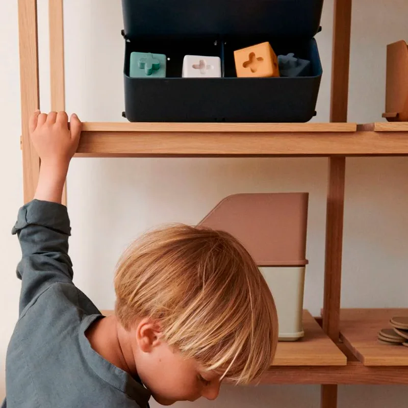 Liewood 2 opbevaringskasser M, garden green