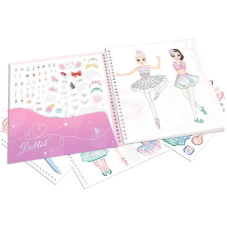 TOPModel Dress Me up ballet stickerbog