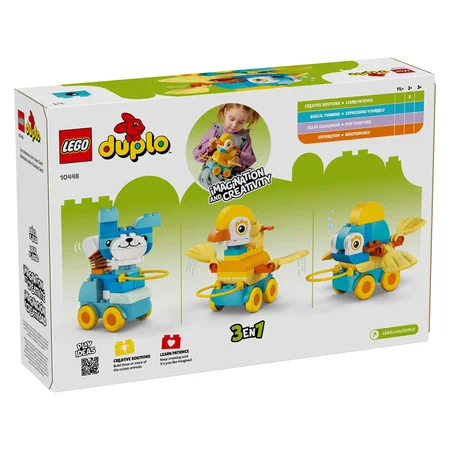 LEGO® DUPLO 3in1-Tiere auf Rädern