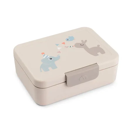 Done by Deer Lunch Box mit Trennwand, Celebration Sand