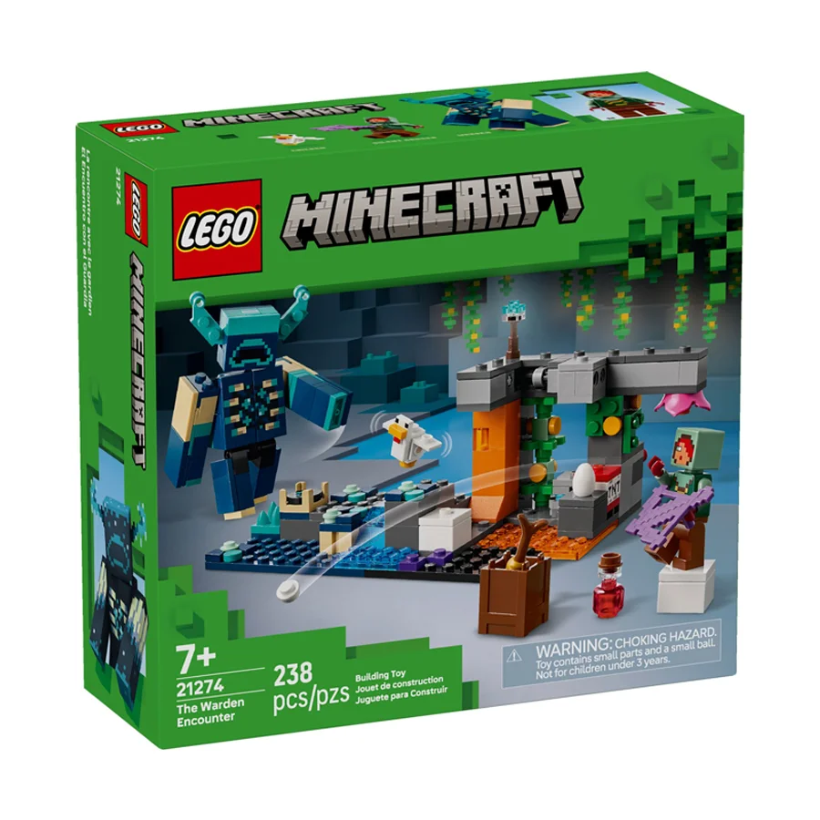 LEGO® Minecraft®, die Begegnung mit dem Aufseher 
