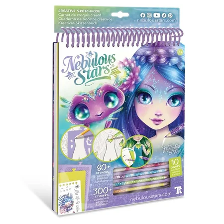 Nebulous Stars creative sketchbook, Nenuphia