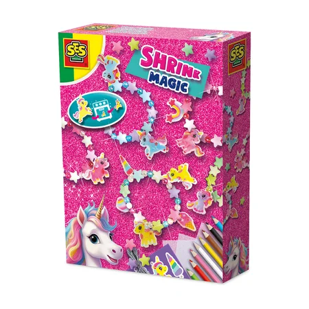 SES Creative Schrumpffolie - Einhorn-Armband