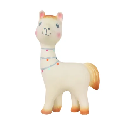 Tikiri naturgummi Lama m.bjældelyd