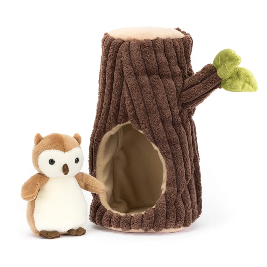 Jellycat Forest Fauna, Ugle 18 cm
