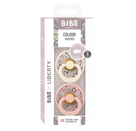 BIBS 2 pk Liberty sut, str 2 eloise / blush mix