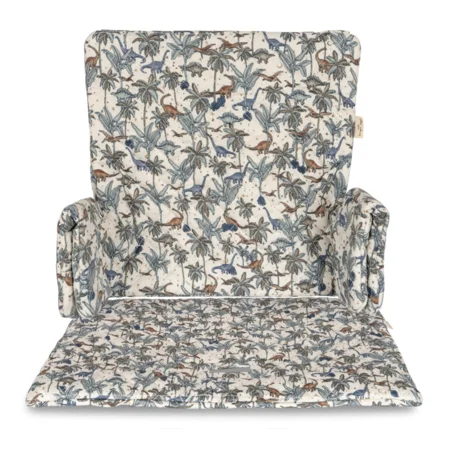 Konges Sløjd hynde til højstol, Dino Blue