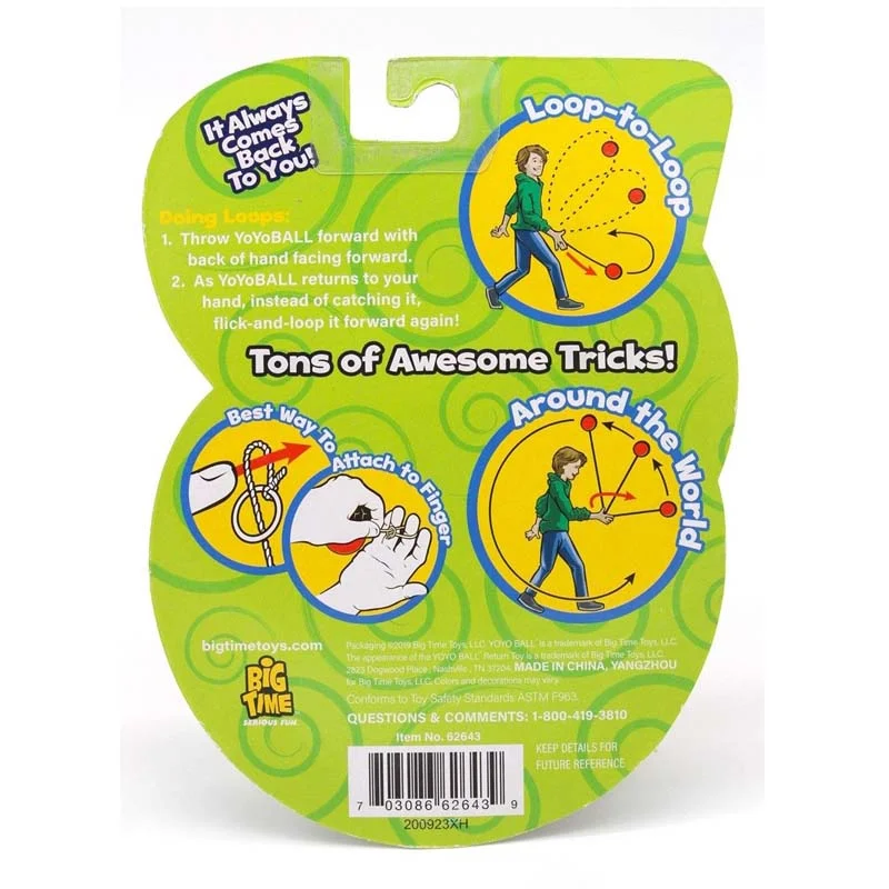 Big Time YoYo bold, asst