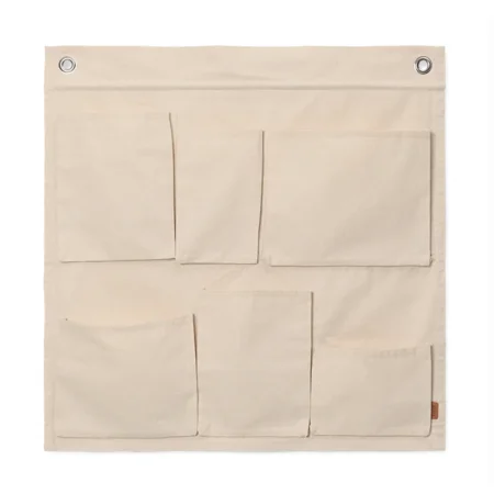 FERM LIVING Organizer Canvas, off white