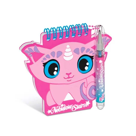 Nebulous Star mini notesbog, pink