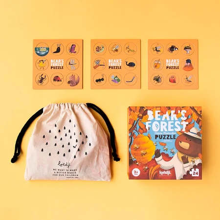 Londji puslespil, bear's forest