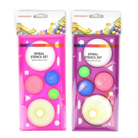 Spiral Stencil sæt ass
