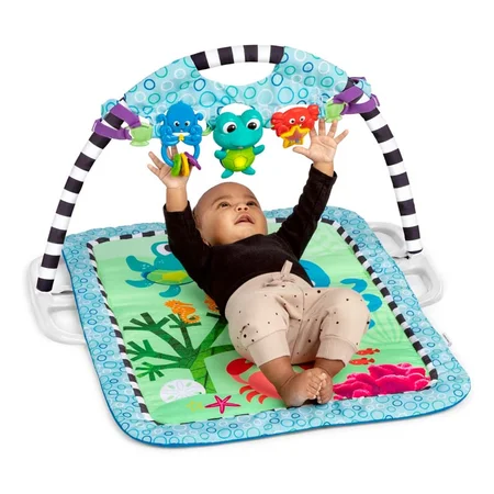 Baby Einstein legemåtte med aftagelig legetøjsranke