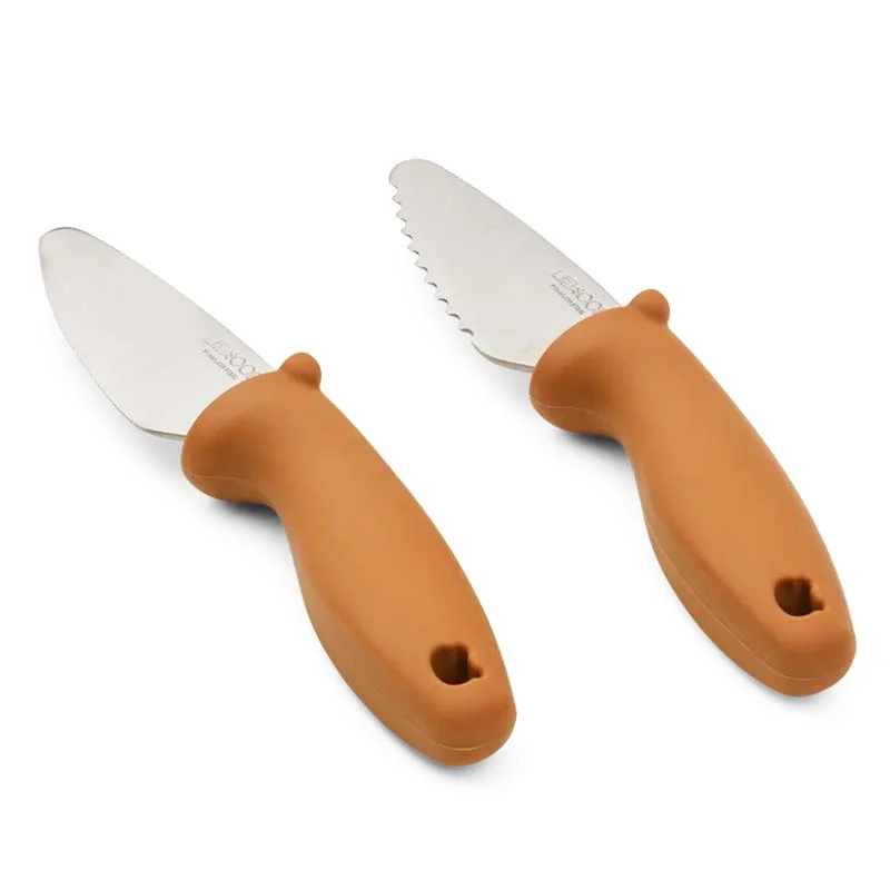 Liewood Perry børne køkkenknive, Golden caramel