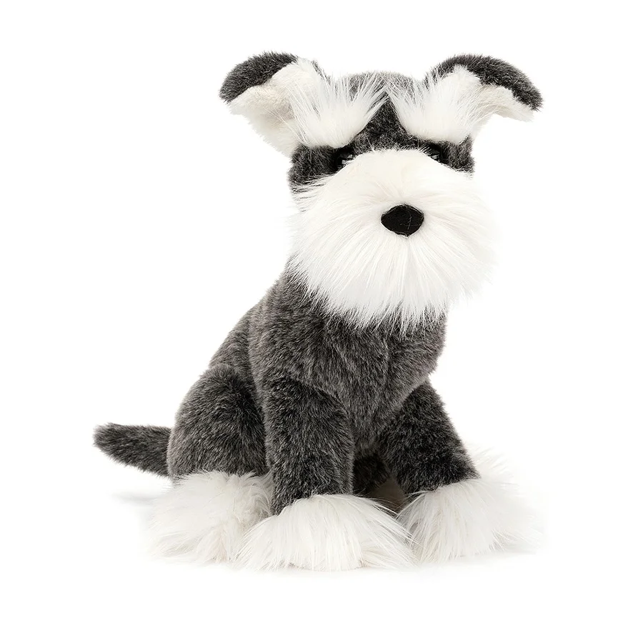 Jellycat Lawrence Schnauzer hund, 24 cm
