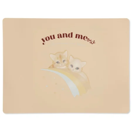 Konges Sløjd silikone dækkeserviet, rainbow kitty