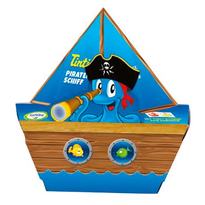 Tinti piratskib med 4 dele