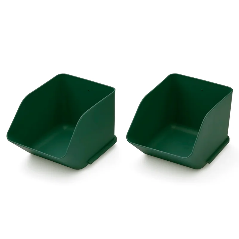 Liewood 2 opbevaringskasser, Garden Green