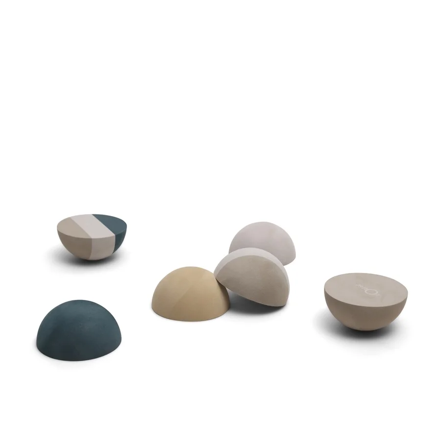 bObles tumlesten, 6 stk - Ocean